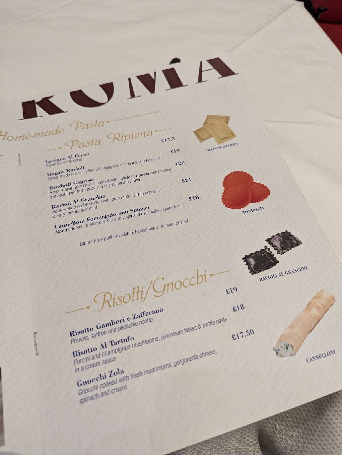 Ciao Roma меню