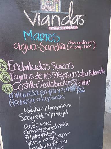 Cocina Viandas меню