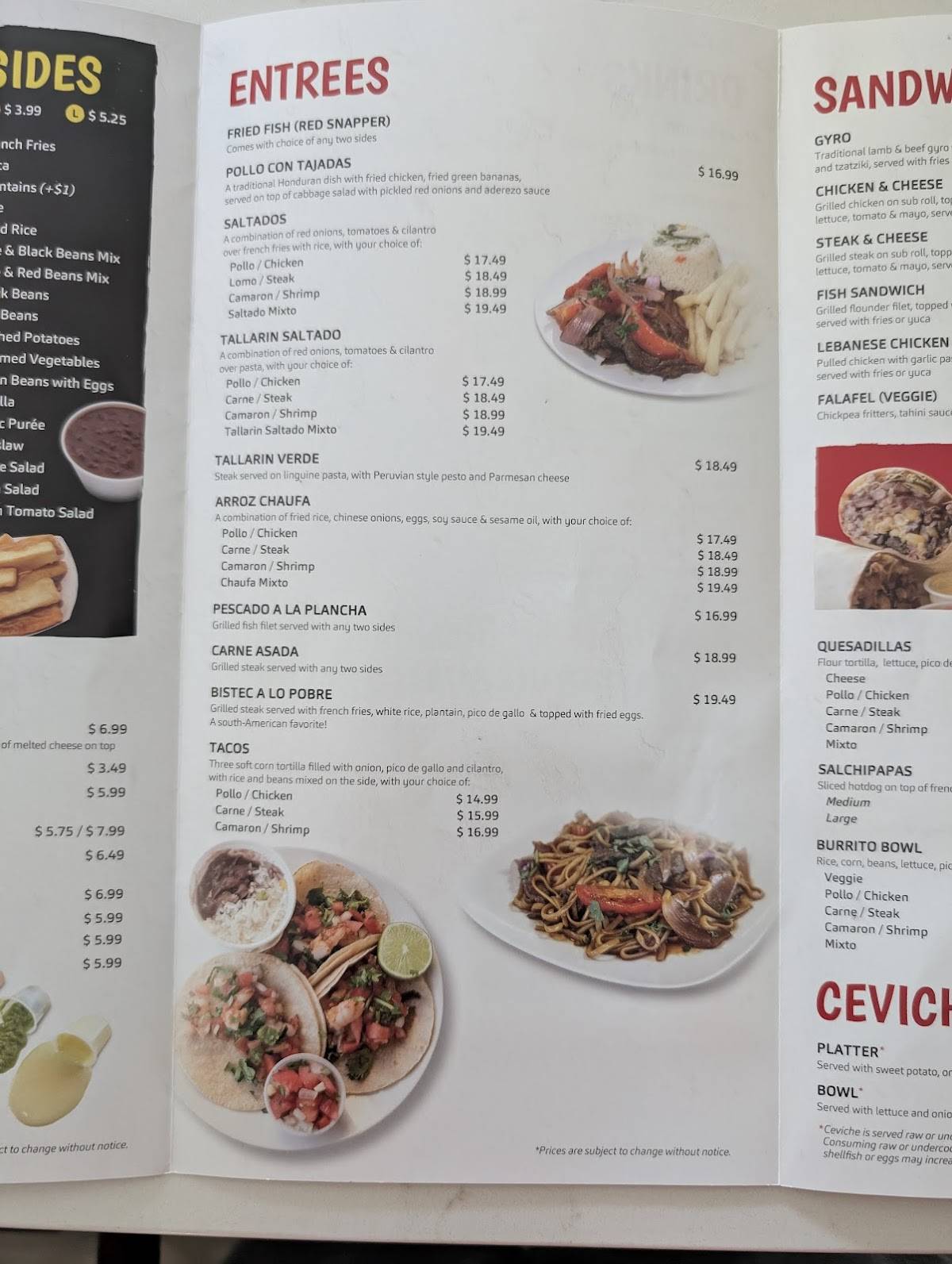 Cocorico Chicken меню