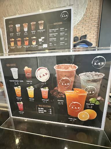 Coffee LaB меню