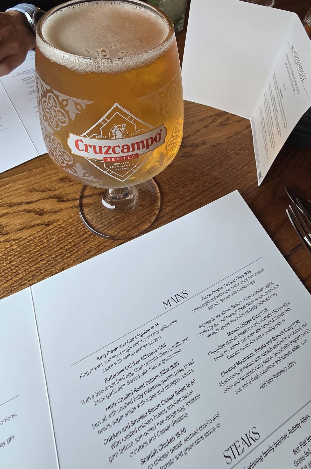 Cosy Club меню
