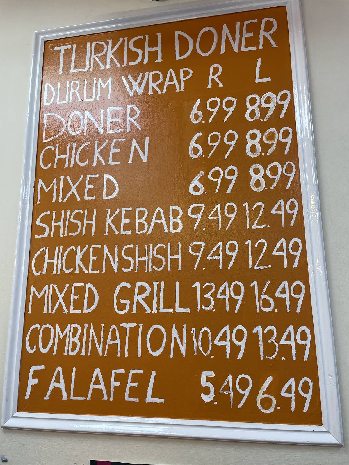 Cotswold Doner Kebab & Burger House меню