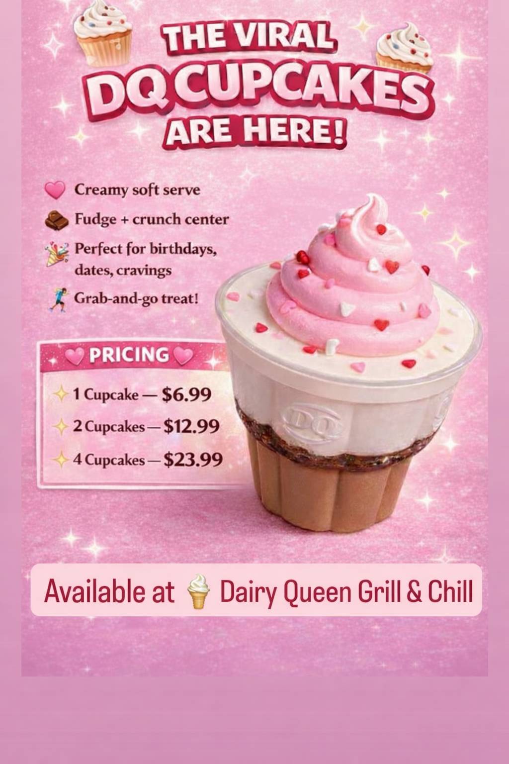 Dairy Queen Grill & Chill меню