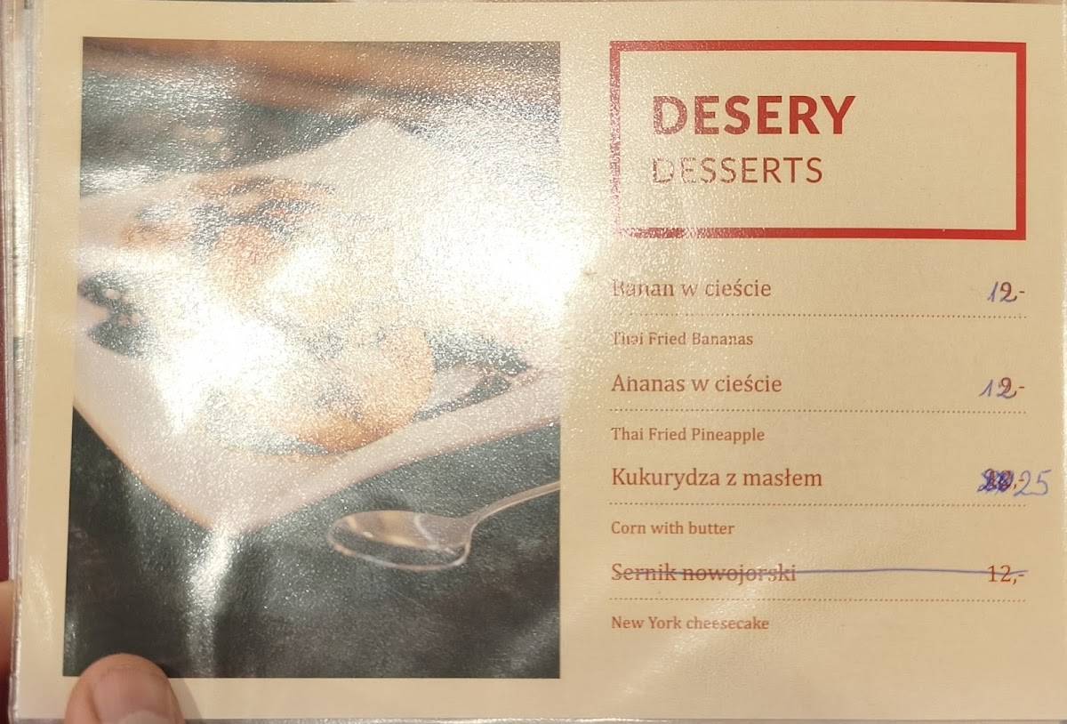 Daystar restauracja wietnamska w Warszawie меню