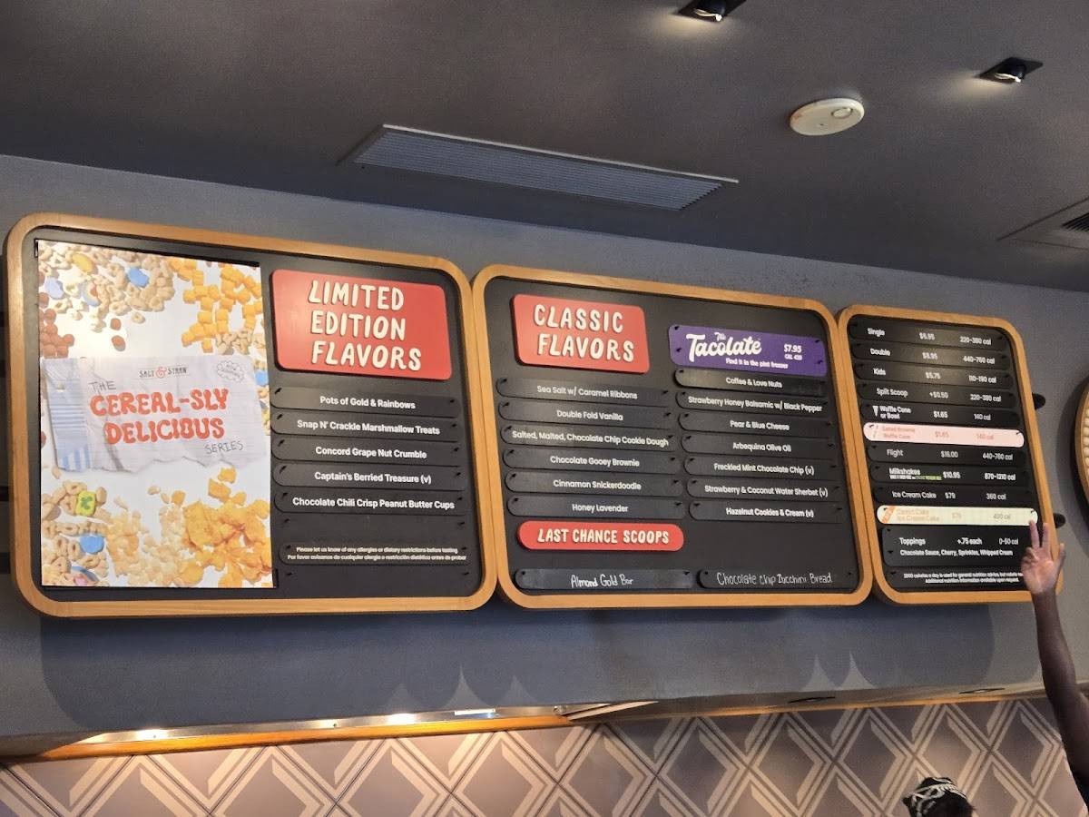 Salt & Straw меню