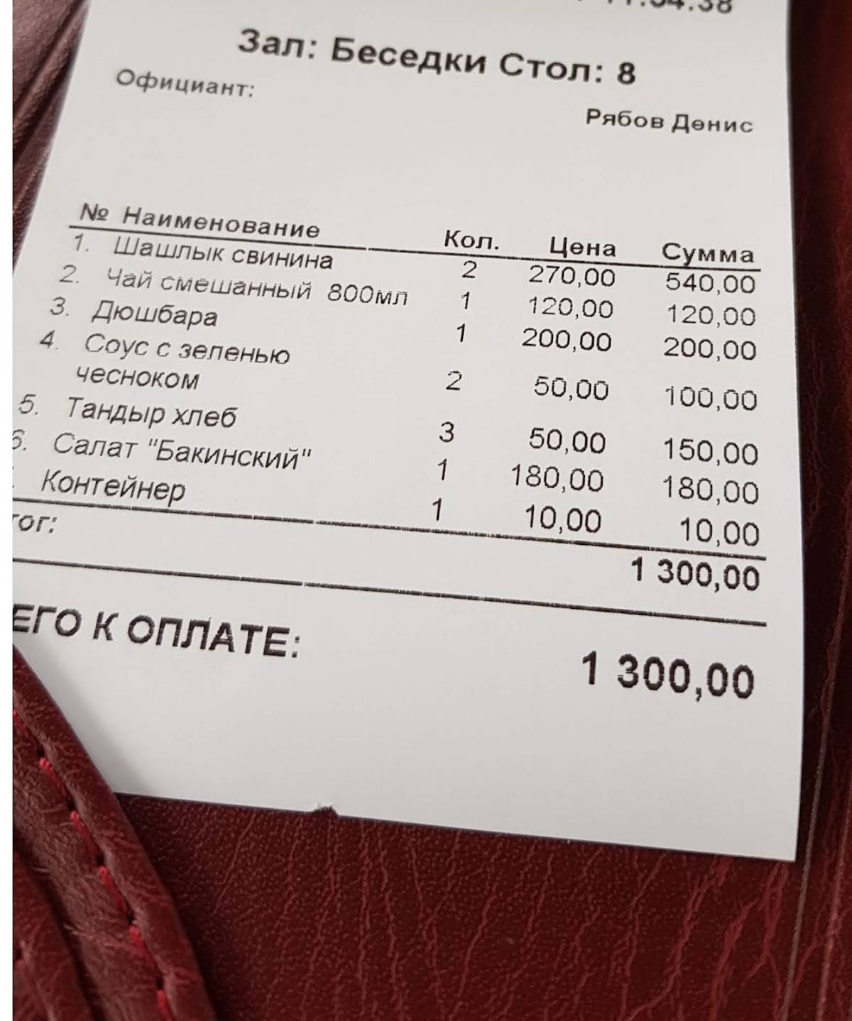 Диоланд меню
