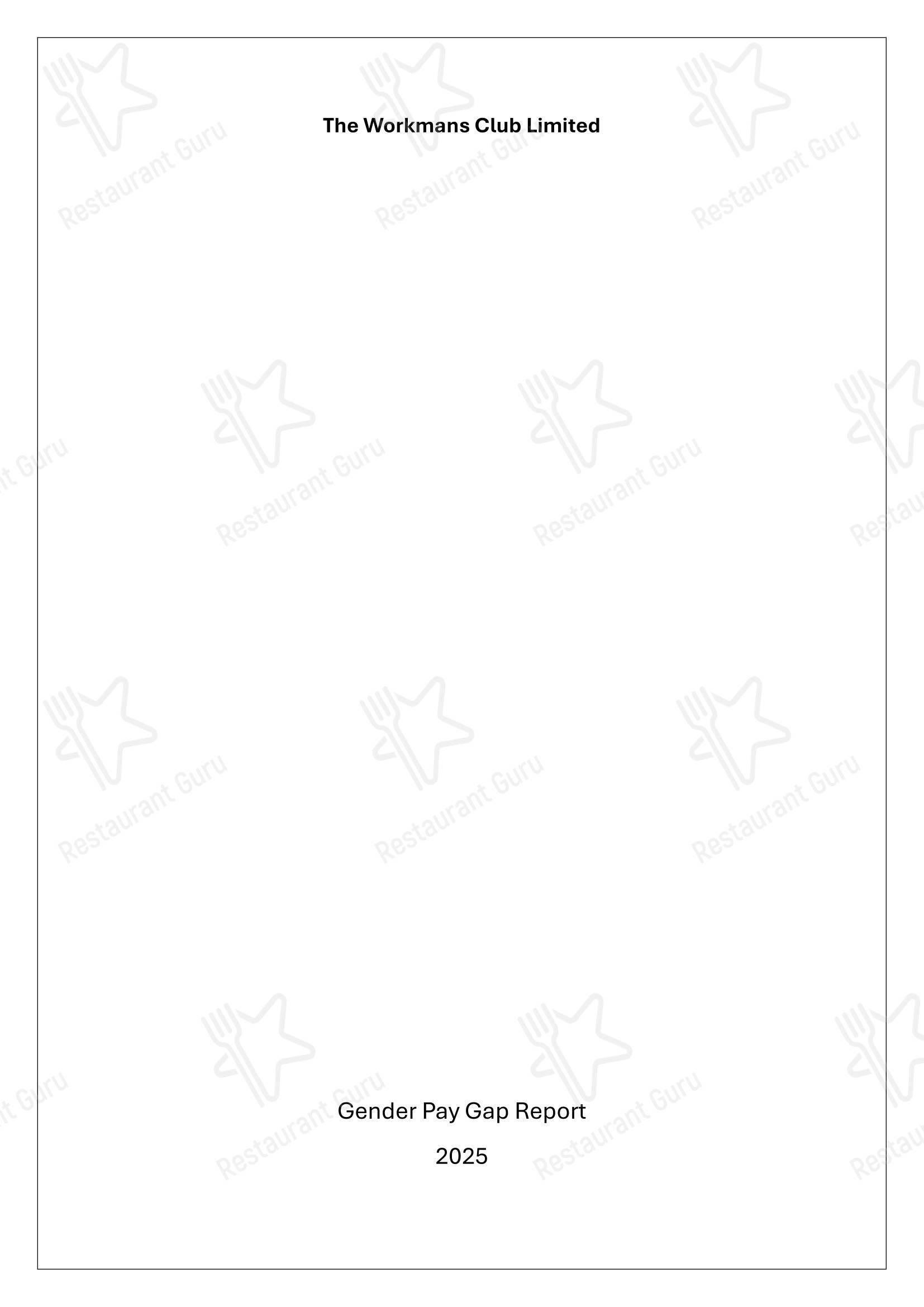 Меню ресторана Doolally - Dinner Menu