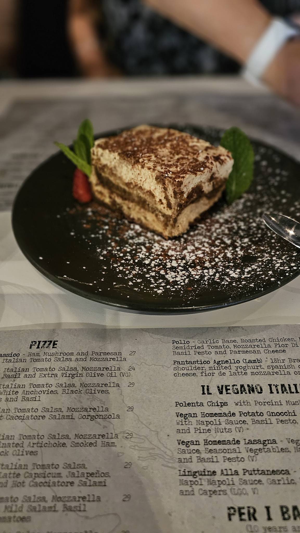 DoppioZero Pizzeria and Wine Bar меню