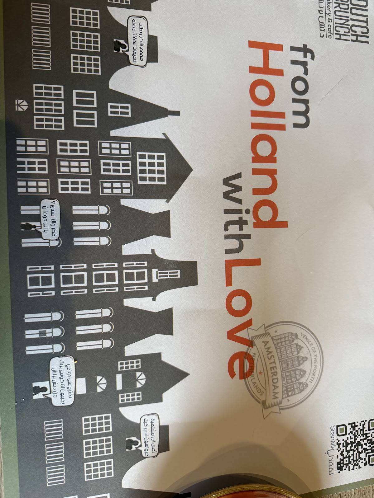 Dutch Brunch меню