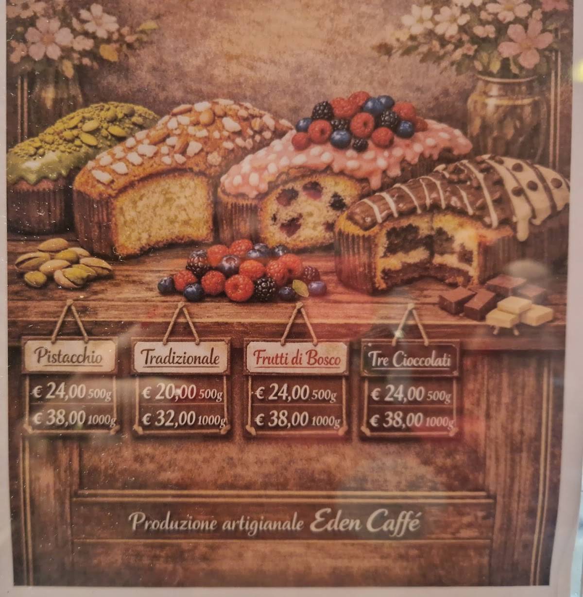 Eden Caffè Garbatella меню