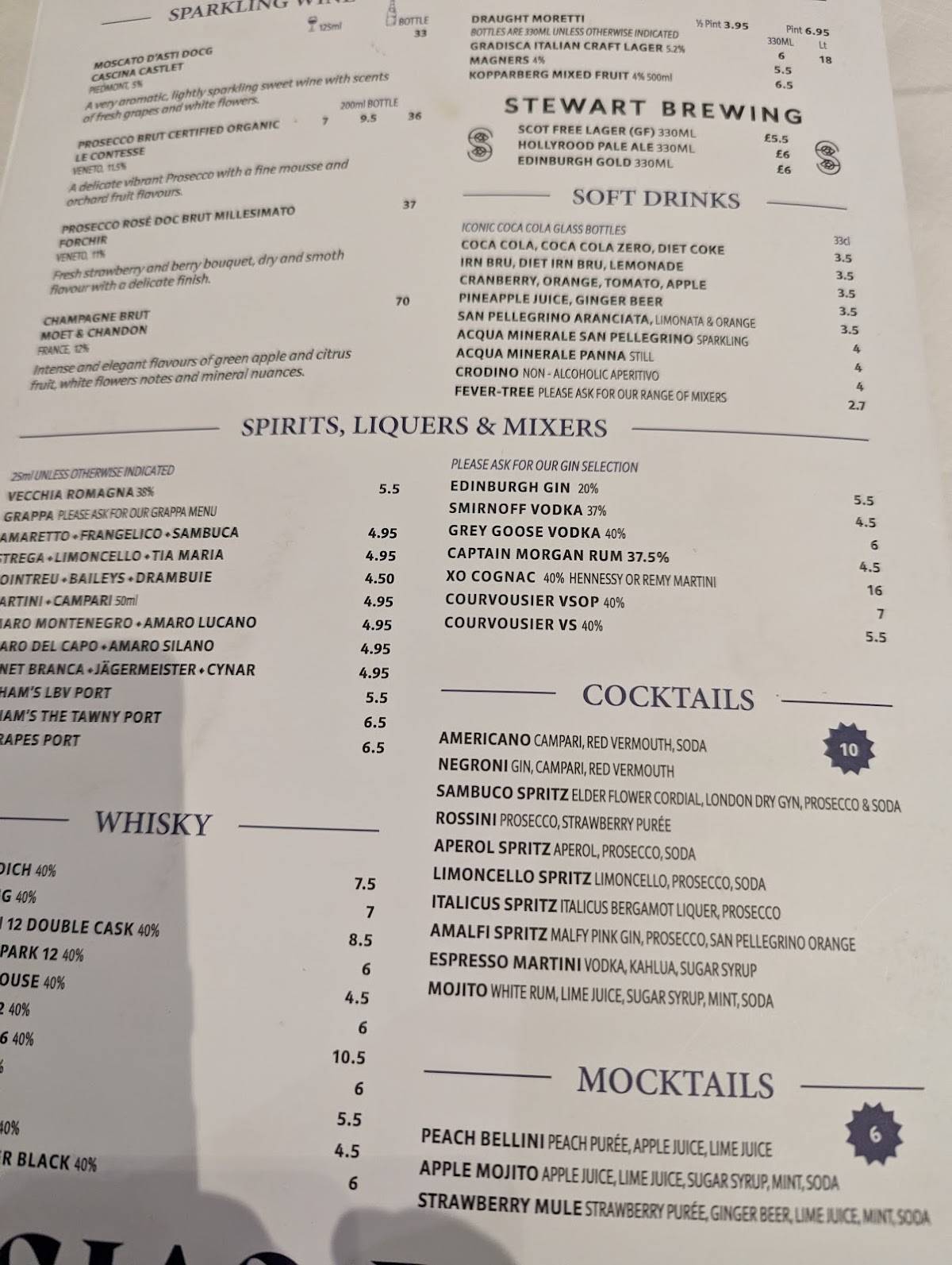 Ciao Roma меню