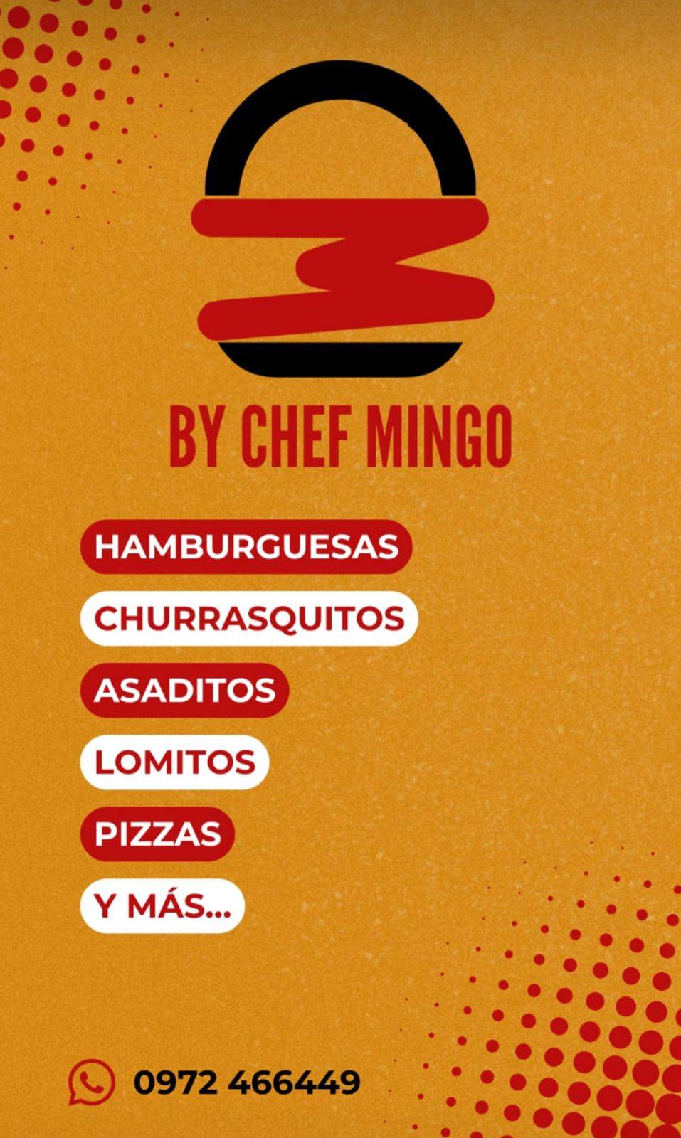 El Chef Mingo меню