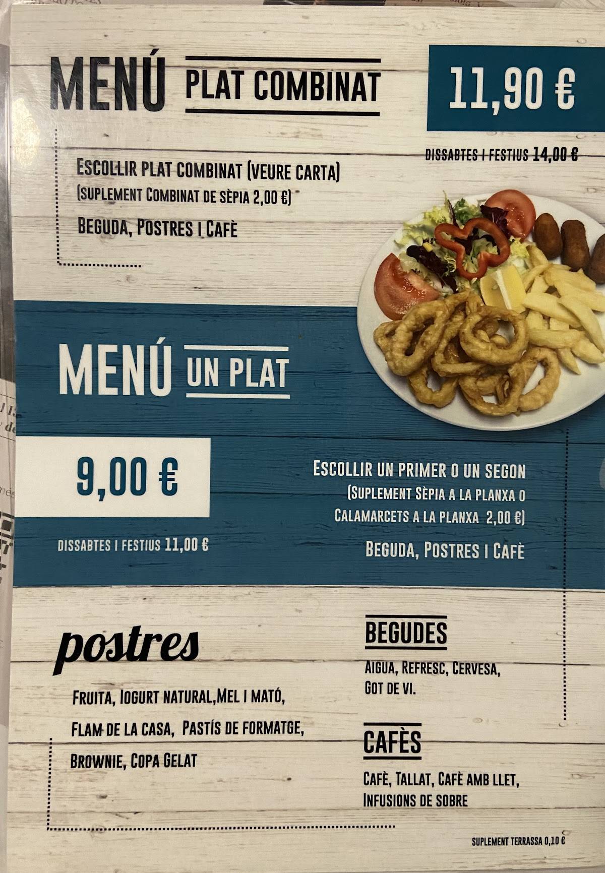 El Ral меню