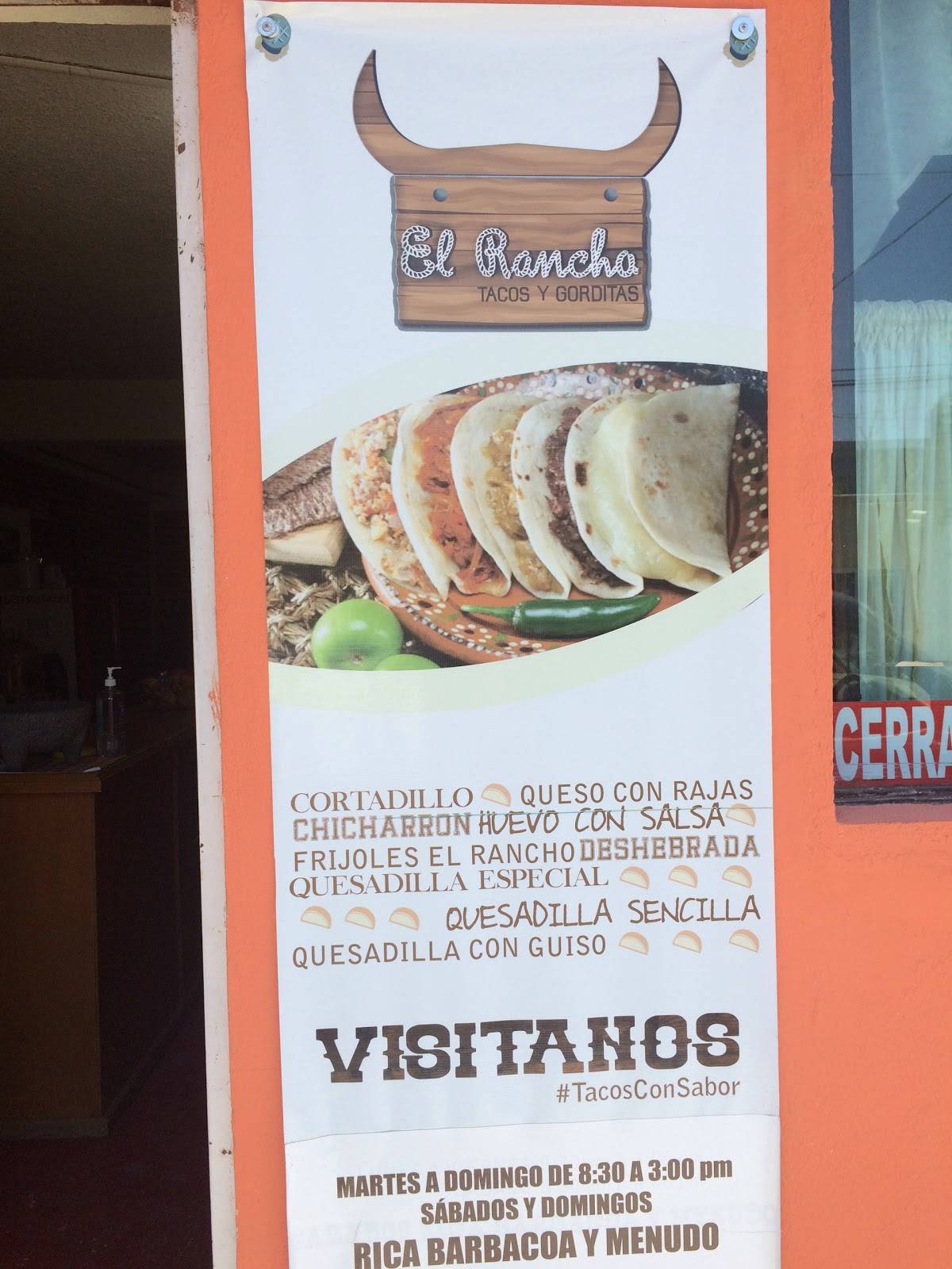 El Rancho меню