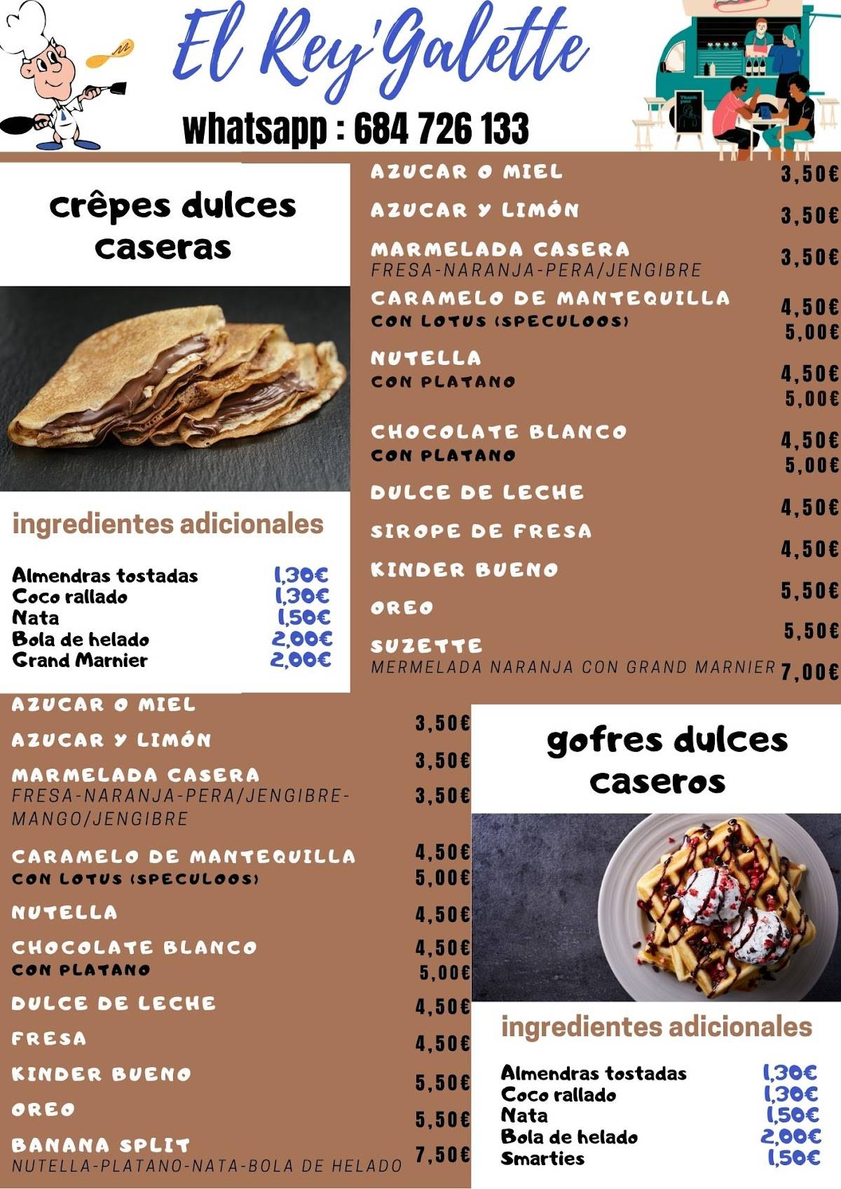 El Rey’Galette меню