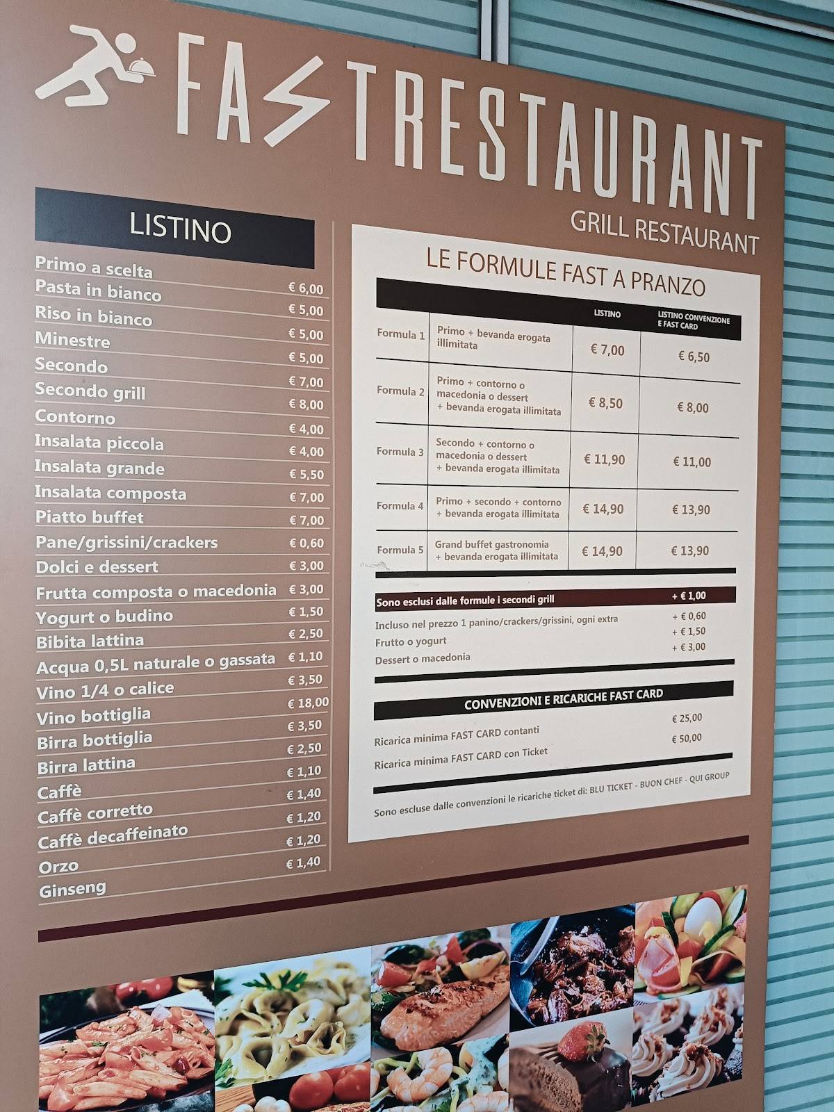 FastRestaurant меню