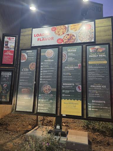 Fazoli's меню