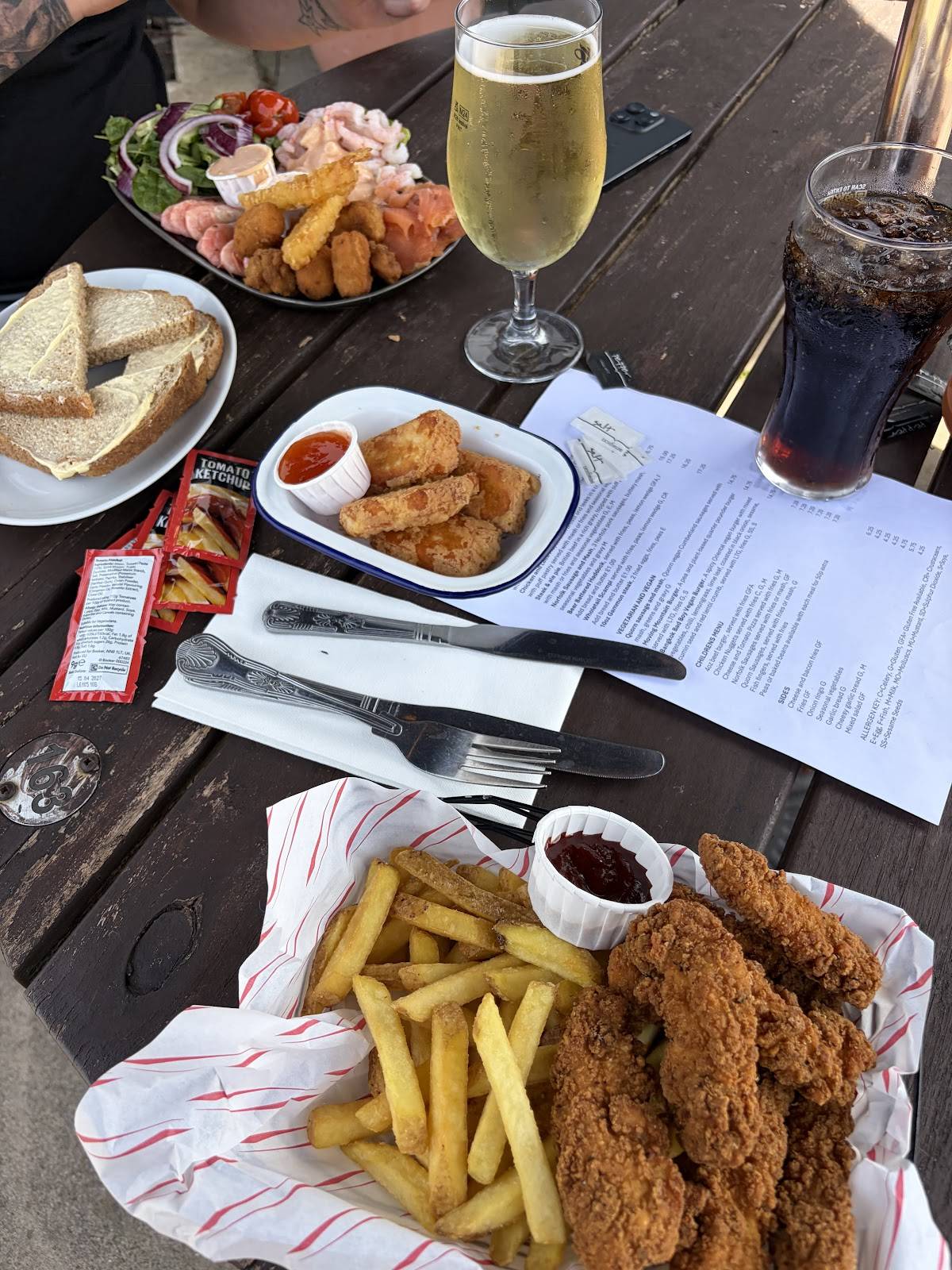Ferry Inn, Horning меню