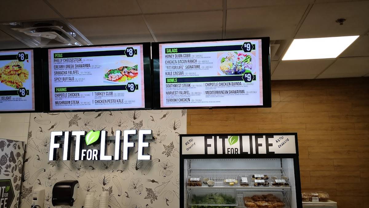 Fit for Life меню
