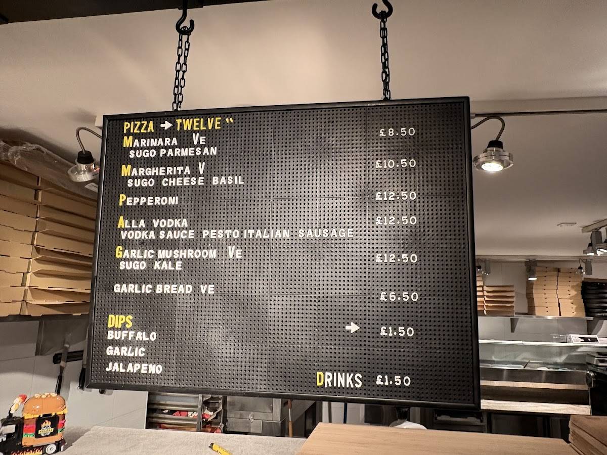 Food Punks меню