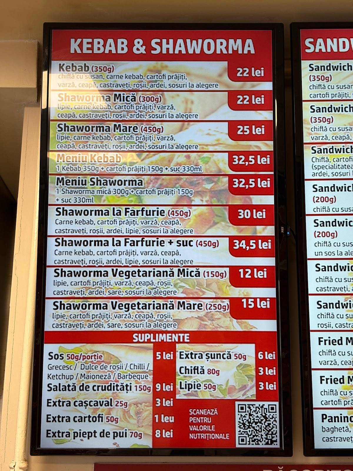 FriedChicken меню