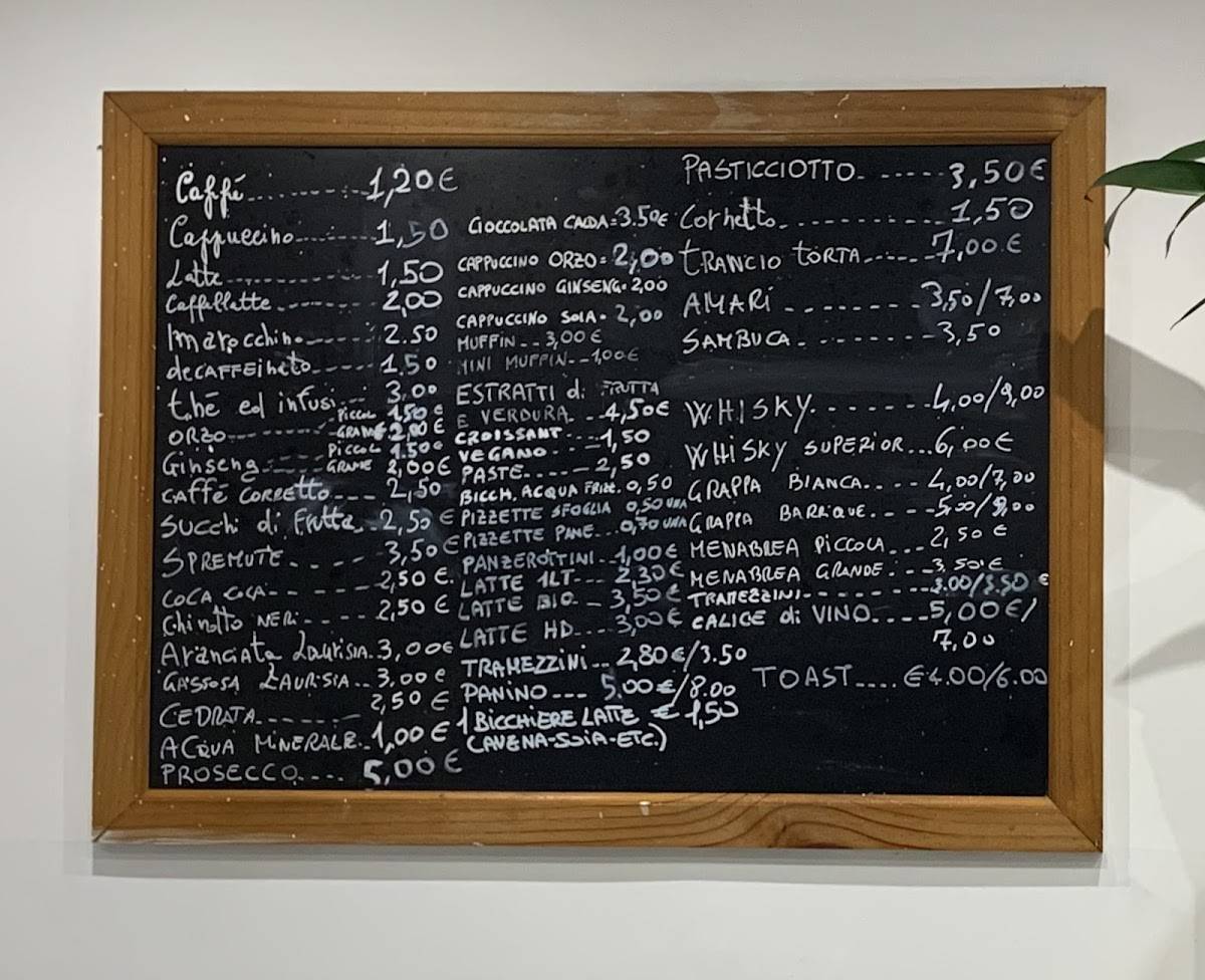 Giuma Bistrot San Giovanni меню