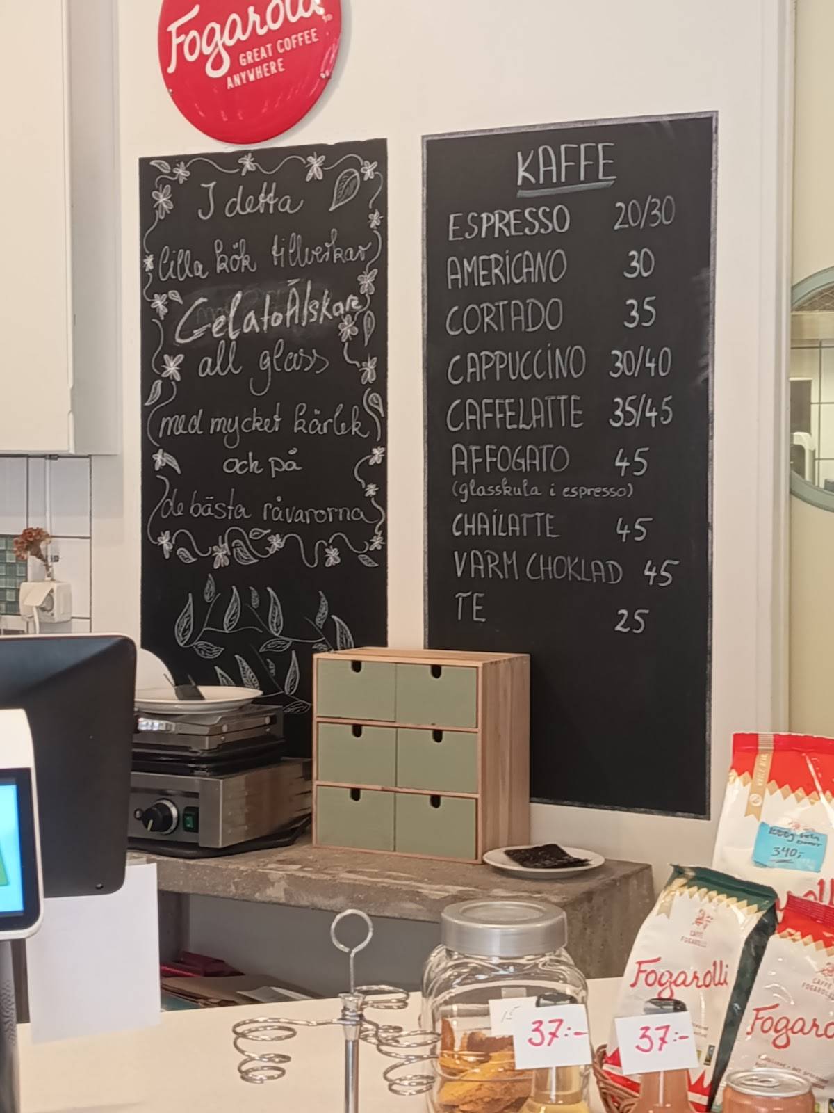 Glassmakeriet in Ystad меню