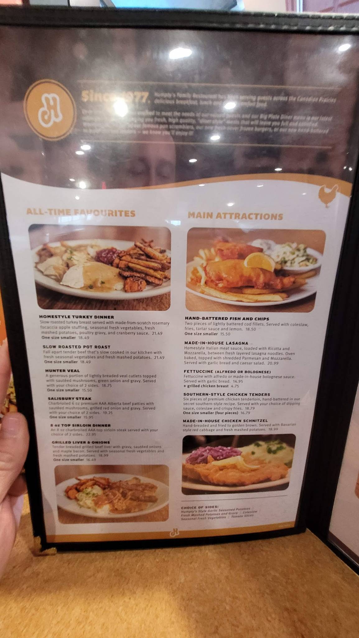 Humpty's Big Plate Diner - Grande Prairie меню