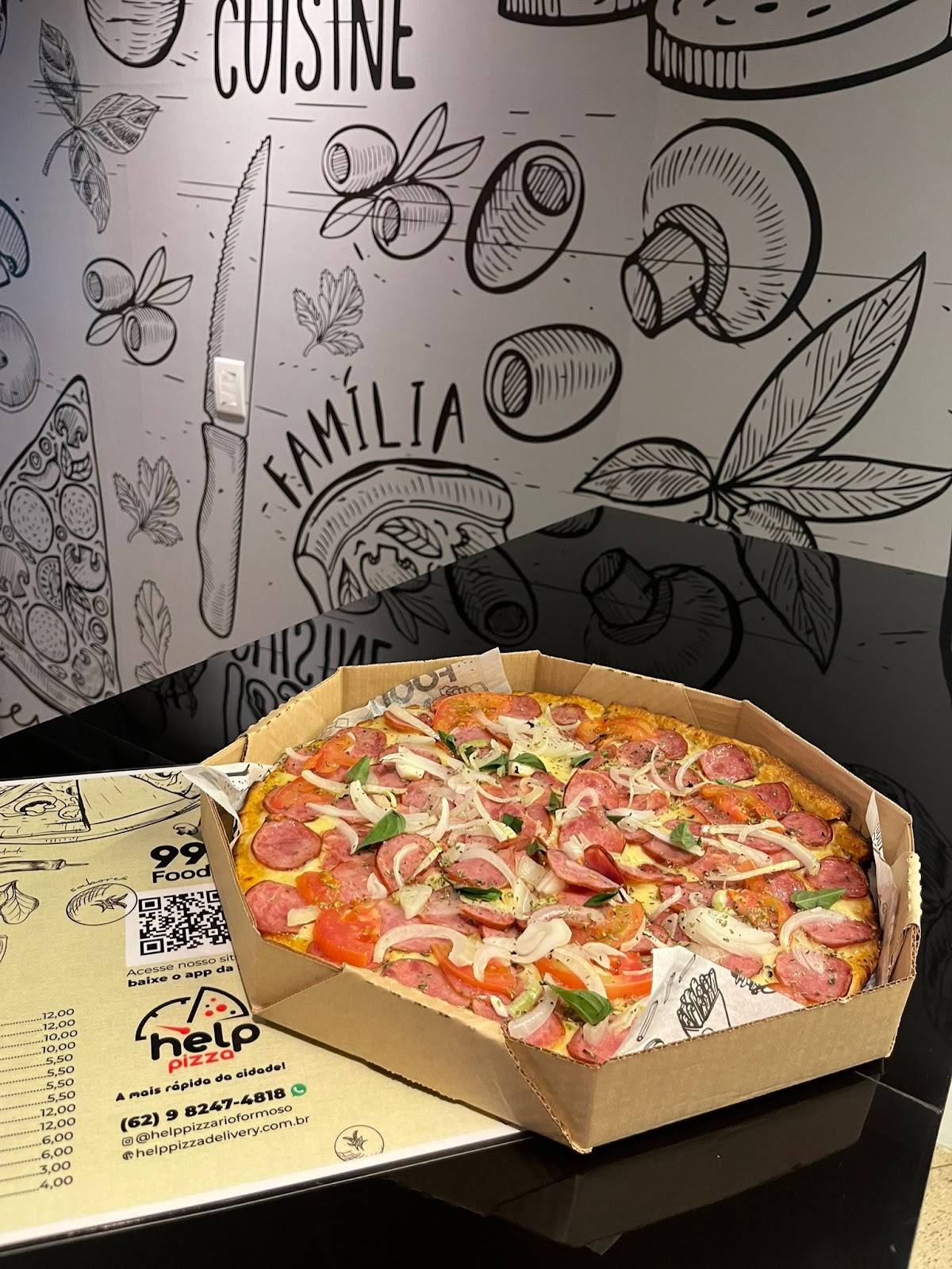 Help Pizza Rio Formoso меню
