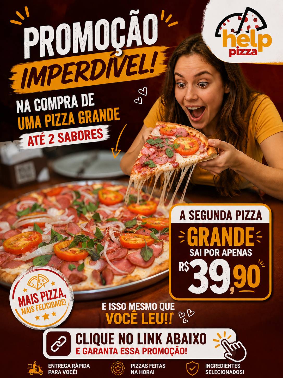 Help Pizza Rio Formoso меню