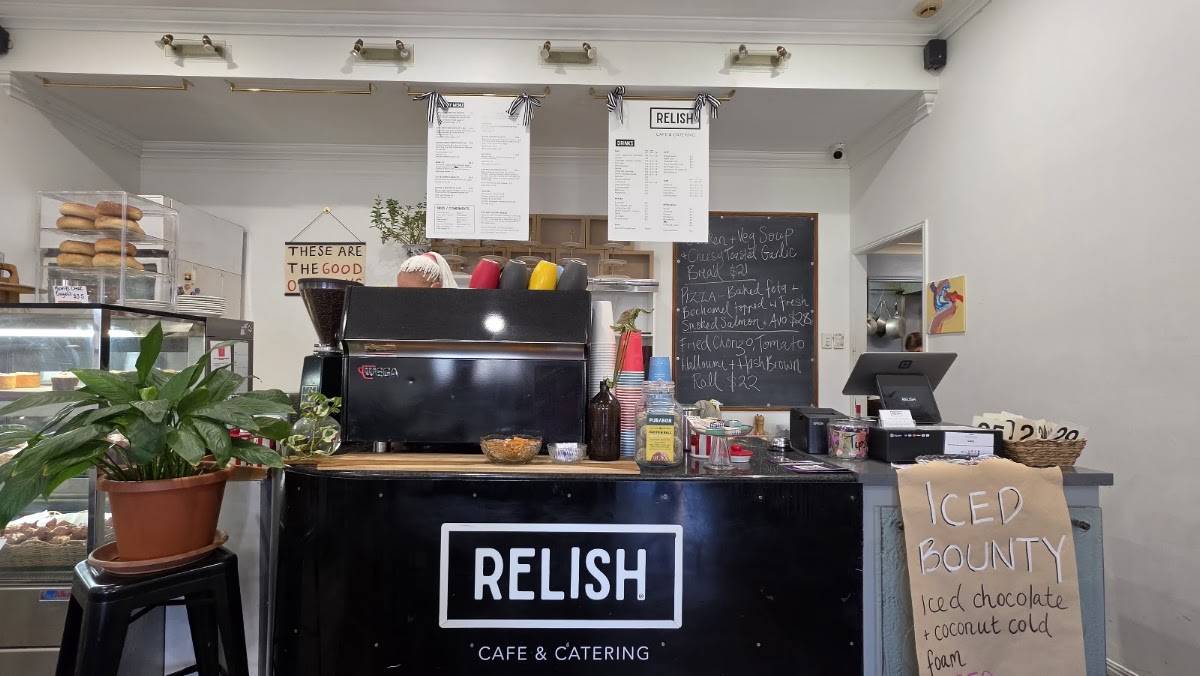 Relish Cafe & Catering меню