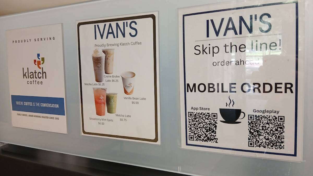 Ivan's at Hinderaker меню