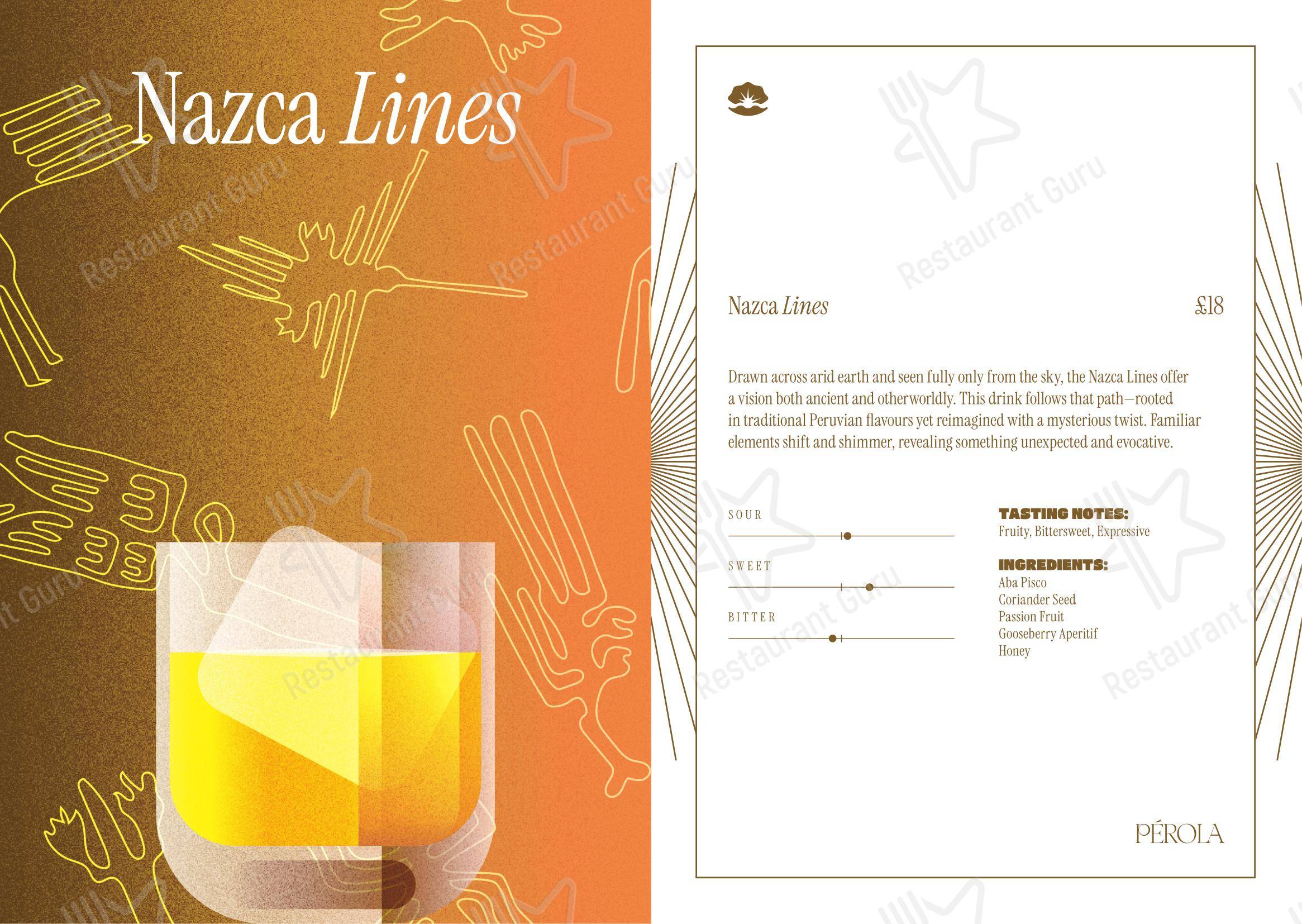 Lunch Menu паба и бара JOIA Rooftop Bar
