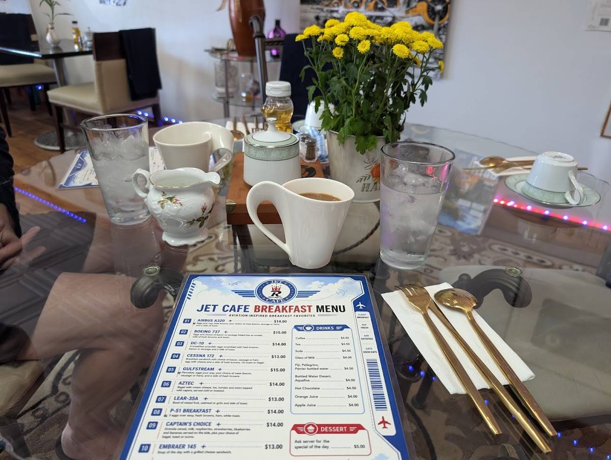 Jet Cafe меню