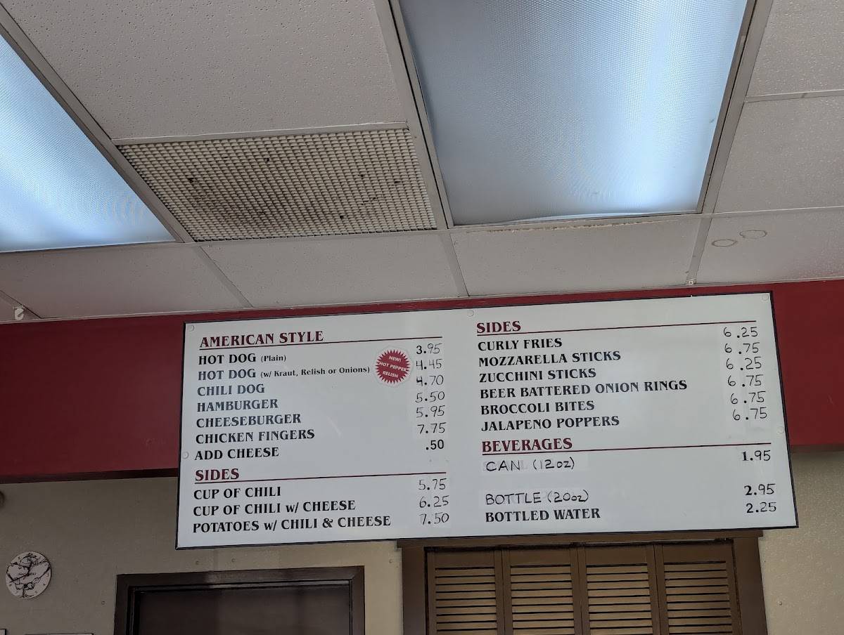 Jimmy Buff's Italian Hot Dogs меню