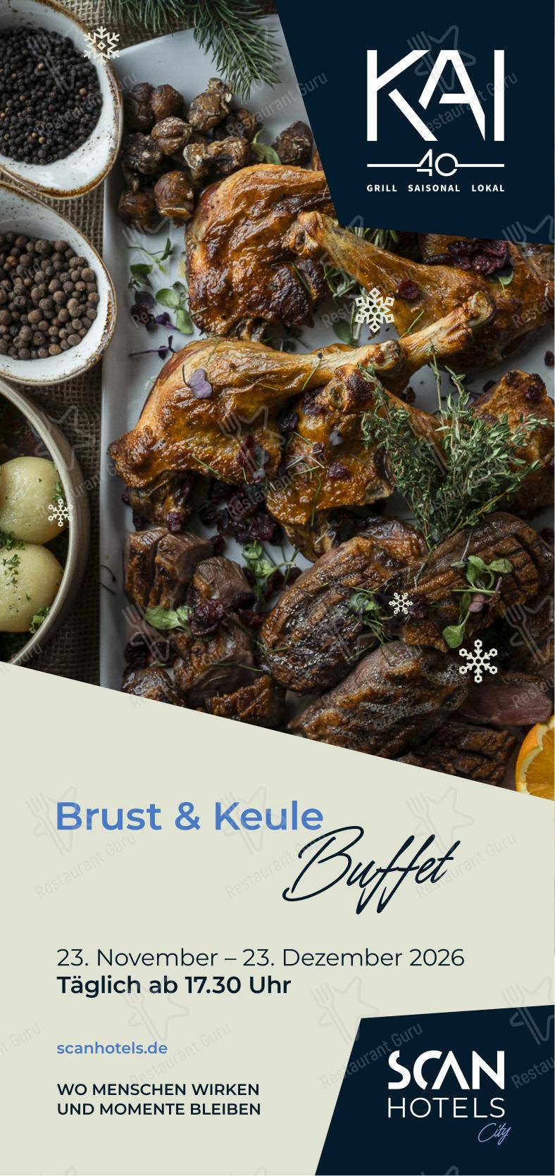 菜单 паба и бара KAI40 Restaurant & Bar - Rostock