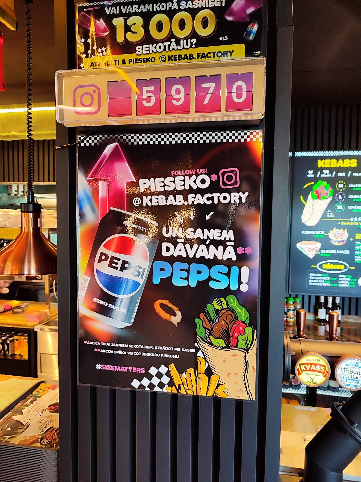 KEBAB FACTORY DEGLAVA меню