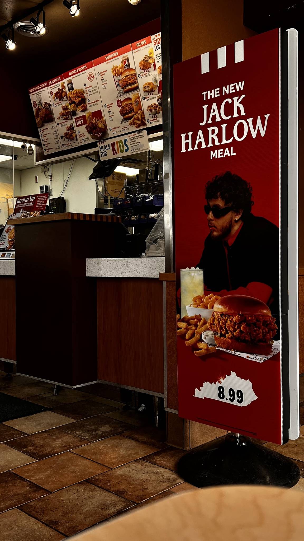 KFC меню