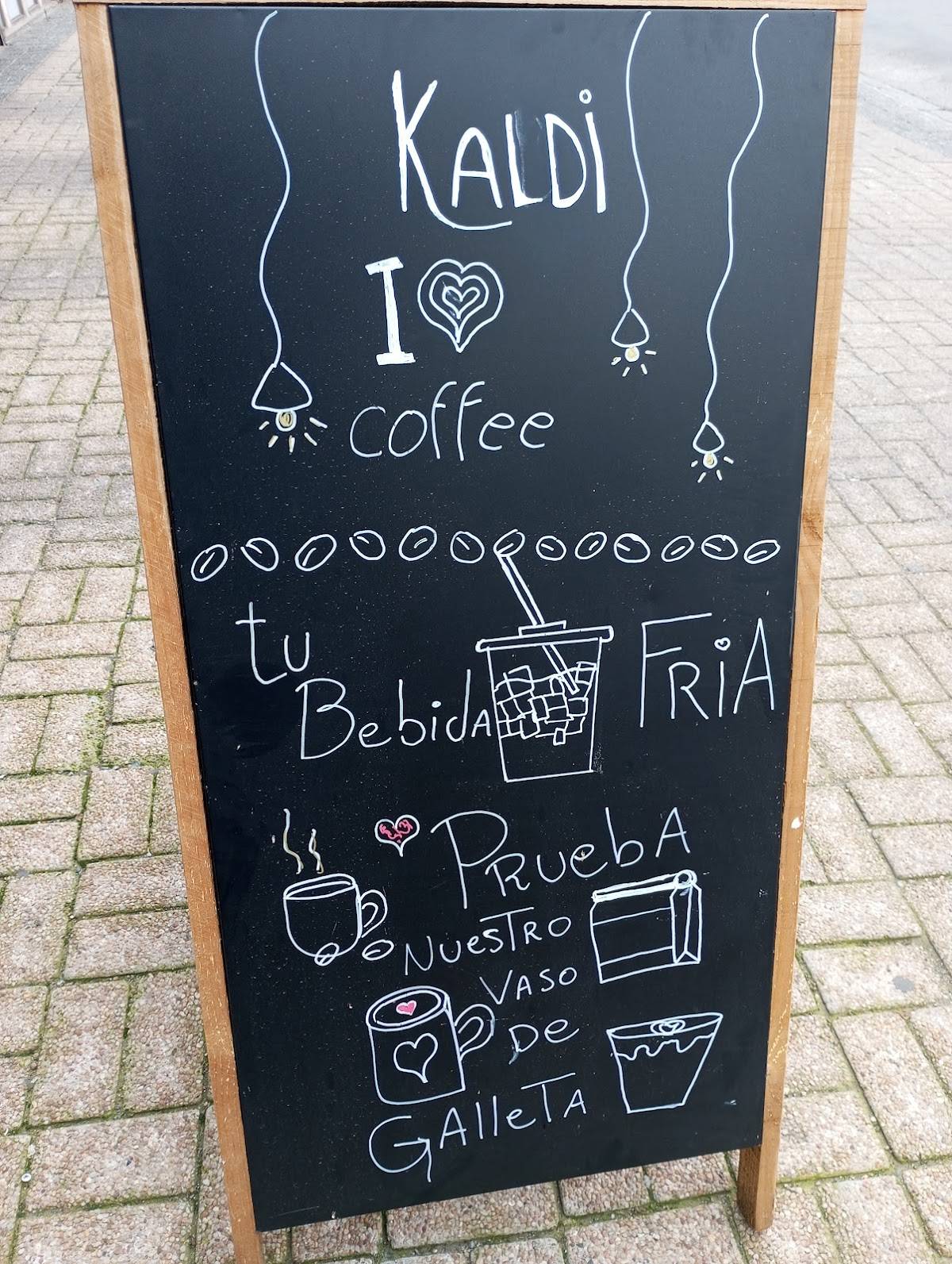 Kaldi Cafetería меню