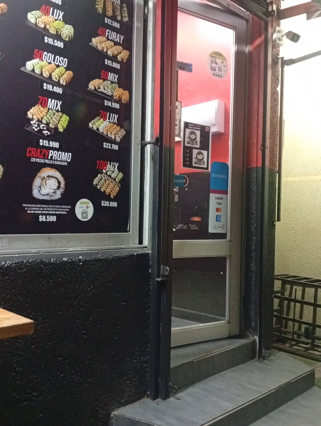 Kami Sushi Rancagua меню