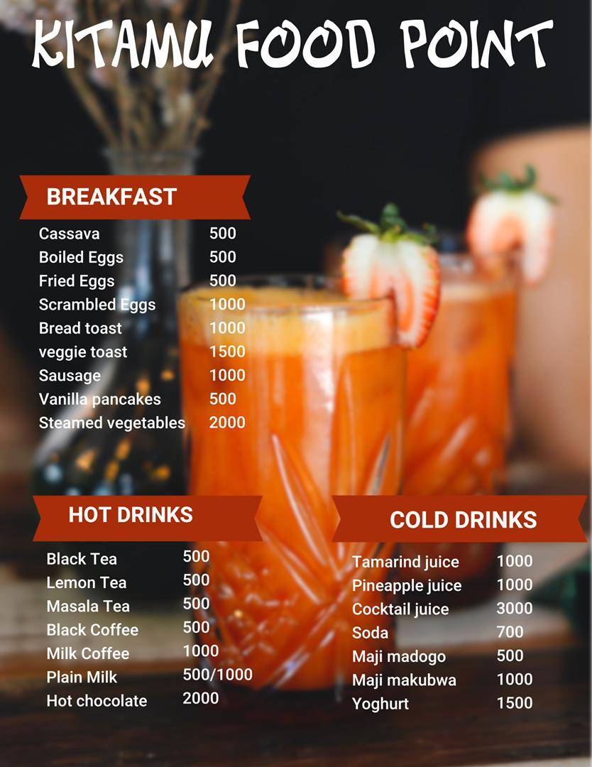 Kitamu Food Point меню