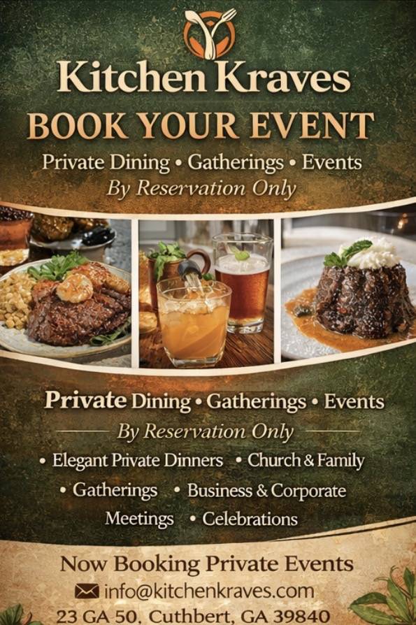 Kitchen Kraves-Private Dining, Gatherings & Events меню