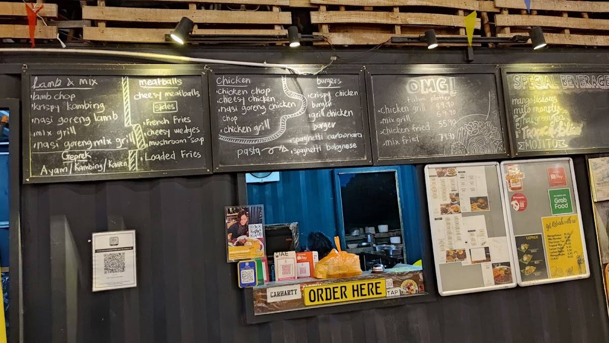 VIP Container Kebun Seafood меню