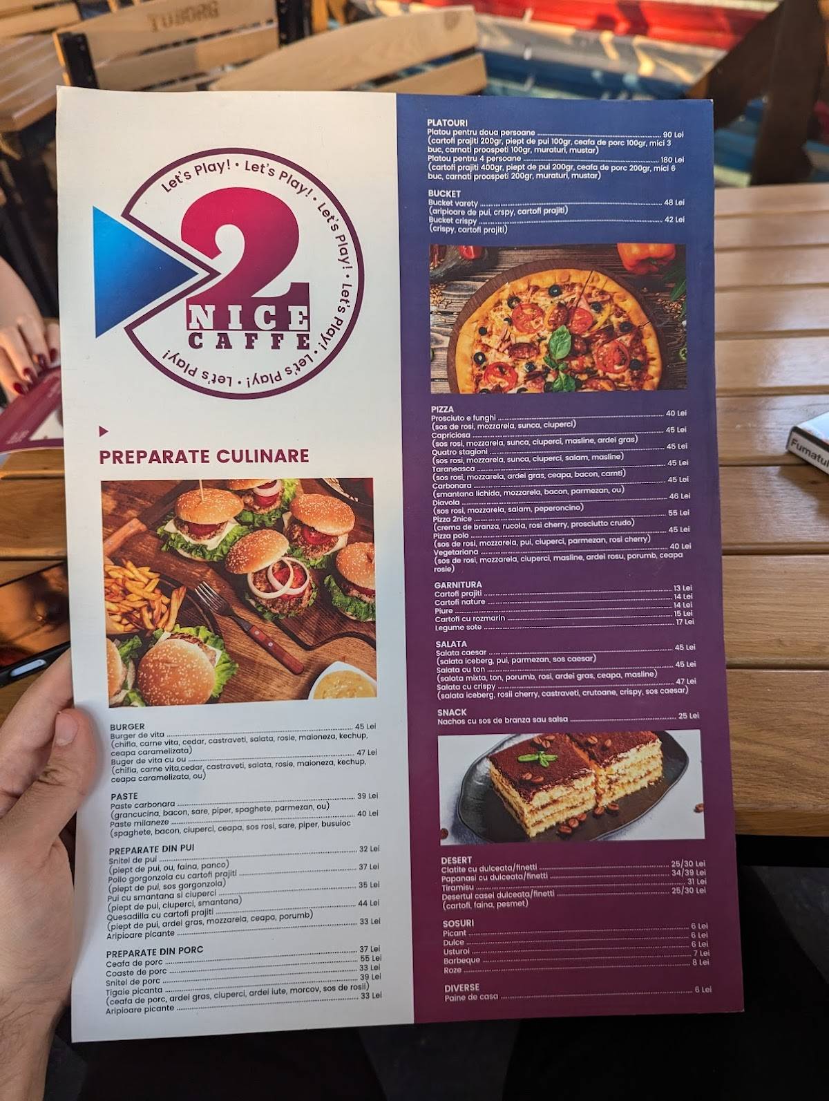 Koa Bistro меню