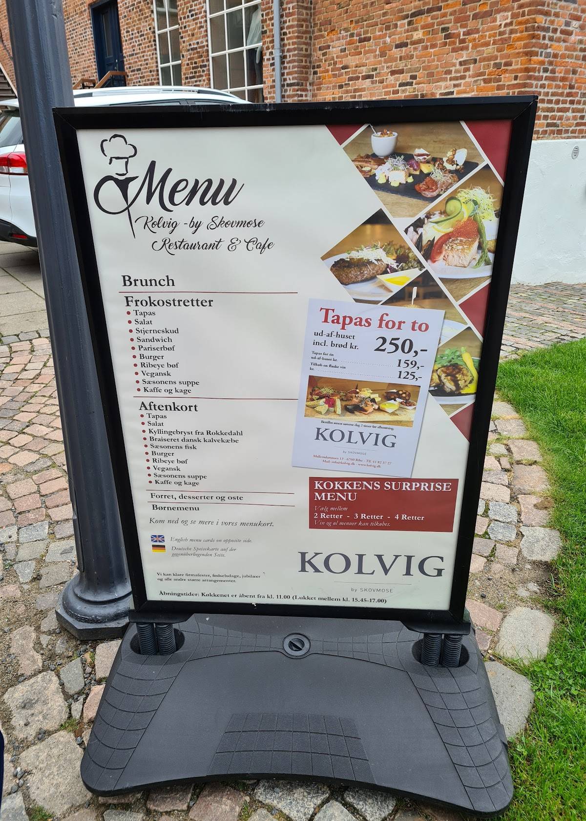 Kolvig - by Skovmose меню