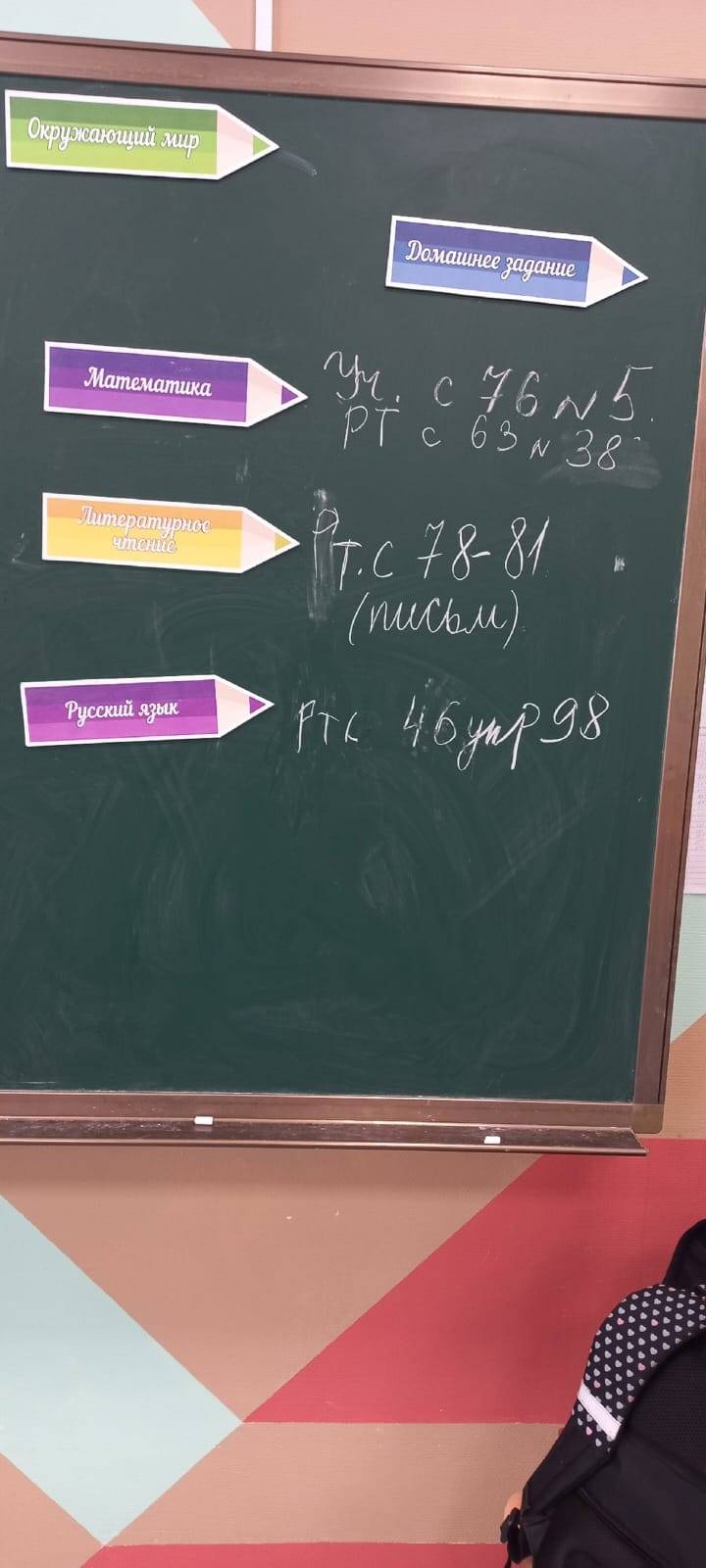 Кружка меню