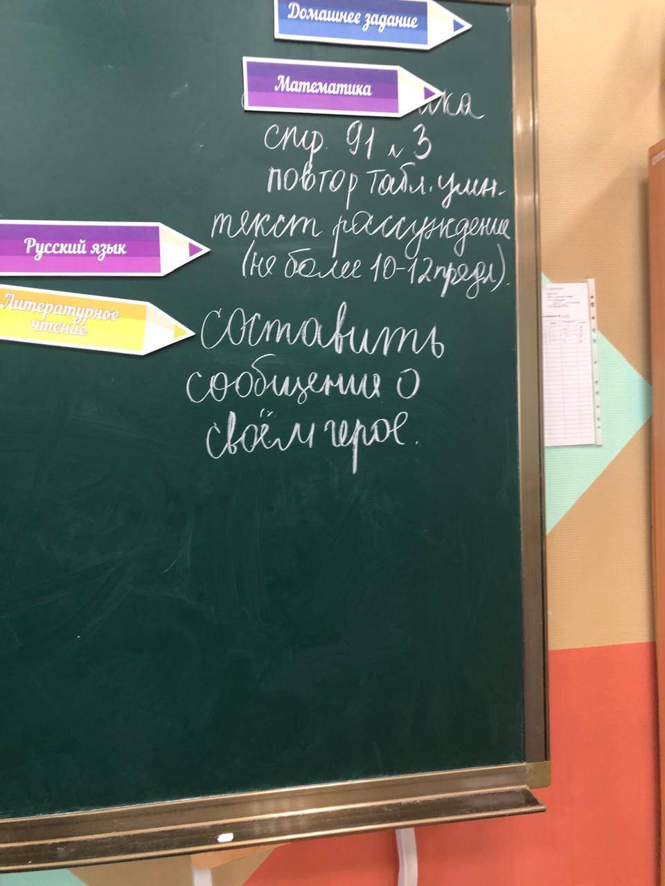 Кружка меню