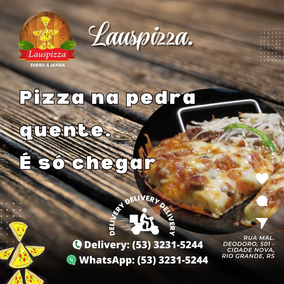 Lauspizza 100% artesanal меню