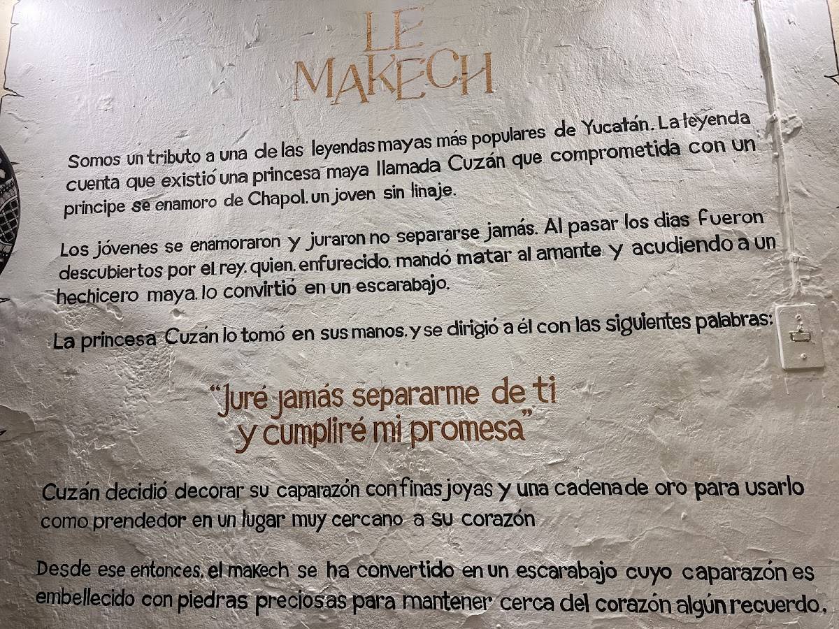 Le Makech меню