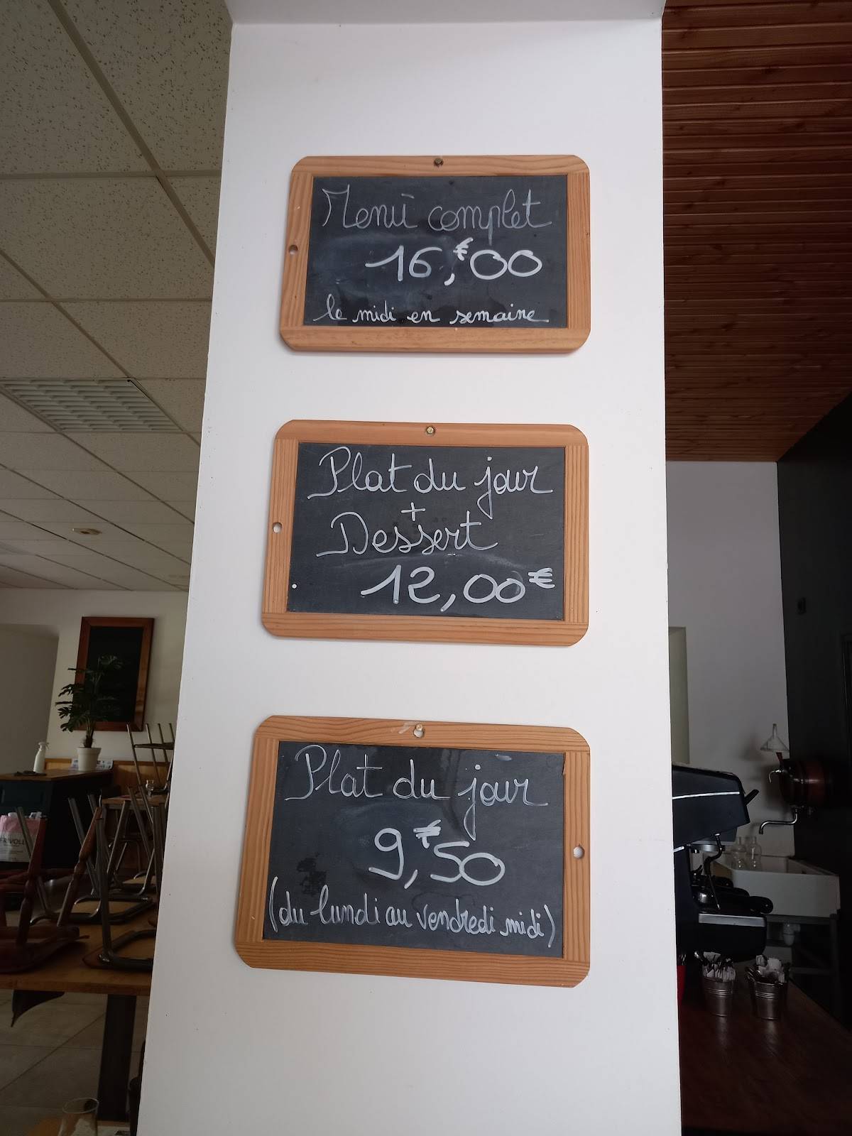 Le Racanel меню